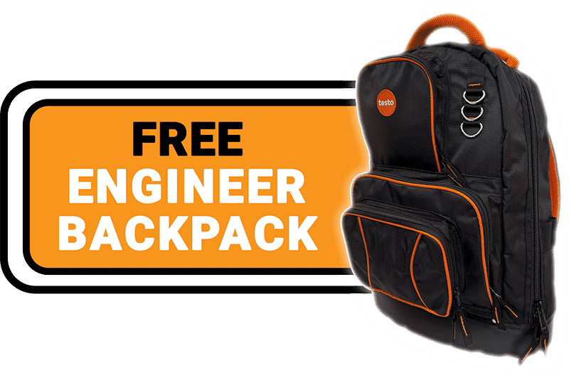 Testo 300+ Flue Gas Analyser Ultra Smart Kit