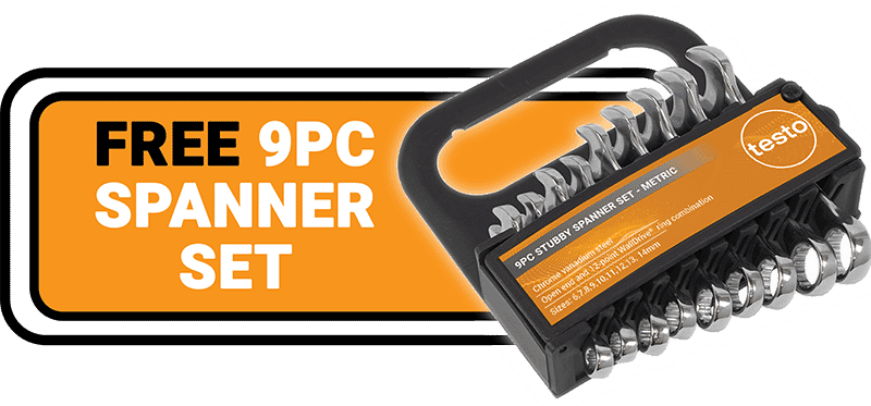 Testo 310 (2nd Gen) Flue Gas Analyser - Standard Kit