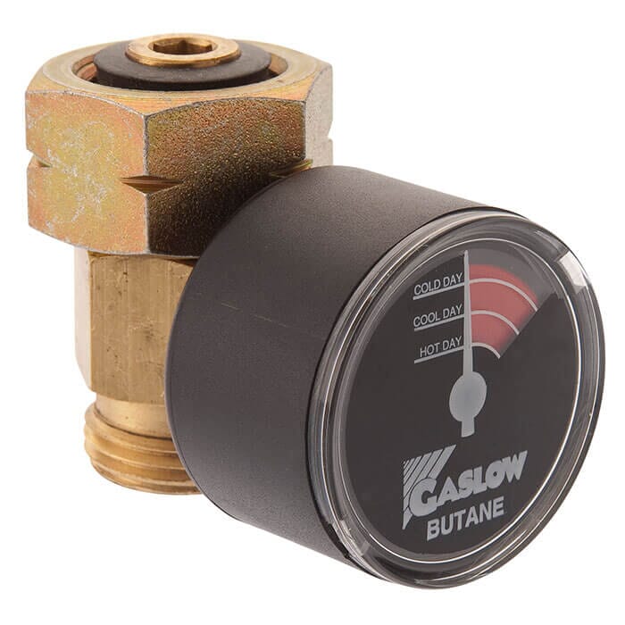 Gaslow 21.8LH Adaptor Gauge - Butane