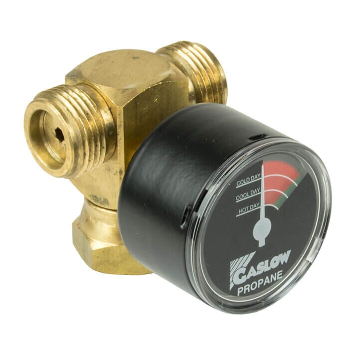 Gaslow Twin Regulator Gauge - Propane
