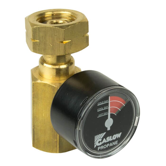 Gaslow Propane Refillable Adaptor Gauge