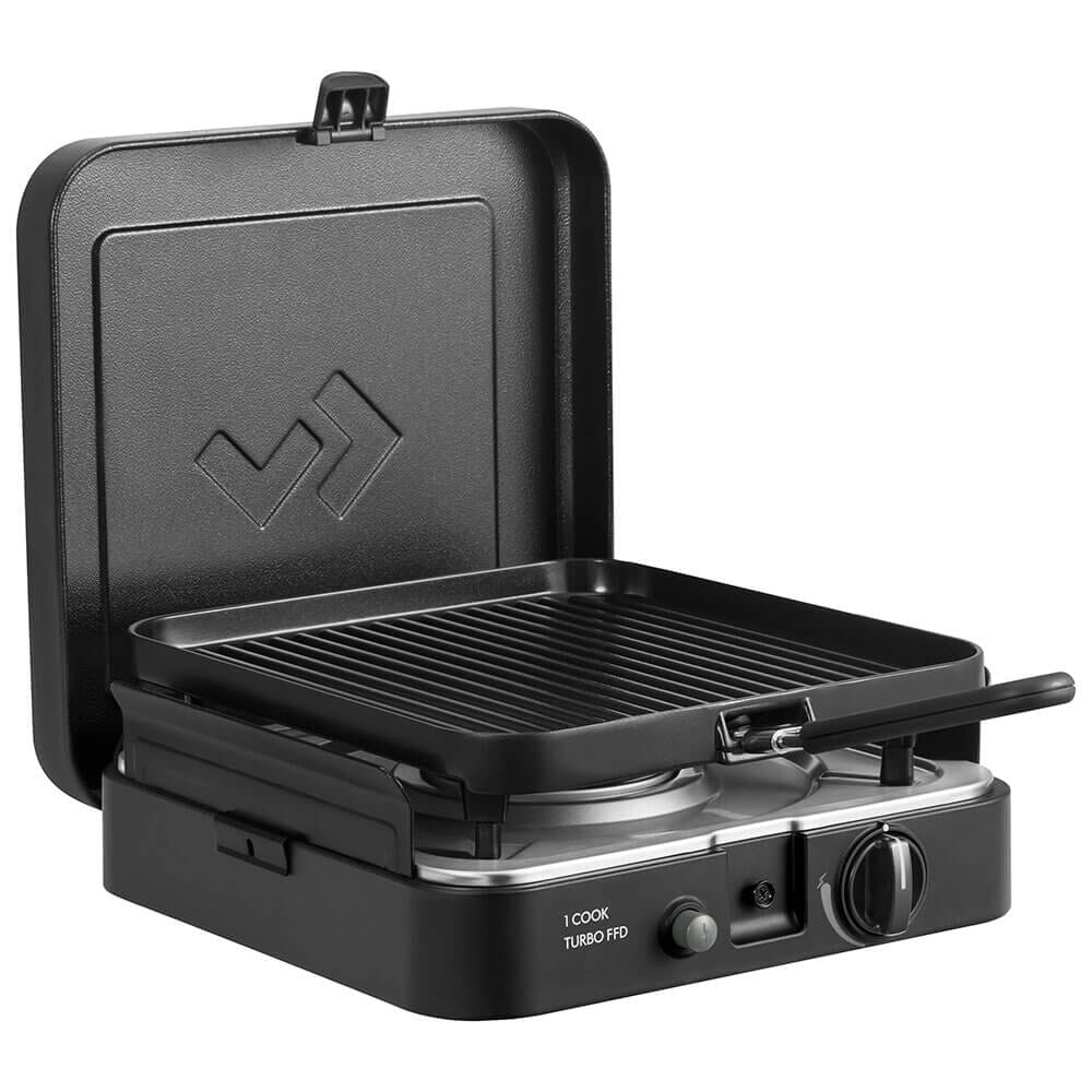 Cadac 1 Cook Turbo FFD Flat Plate QR Gas Stove, 103FC-11-QR-UK