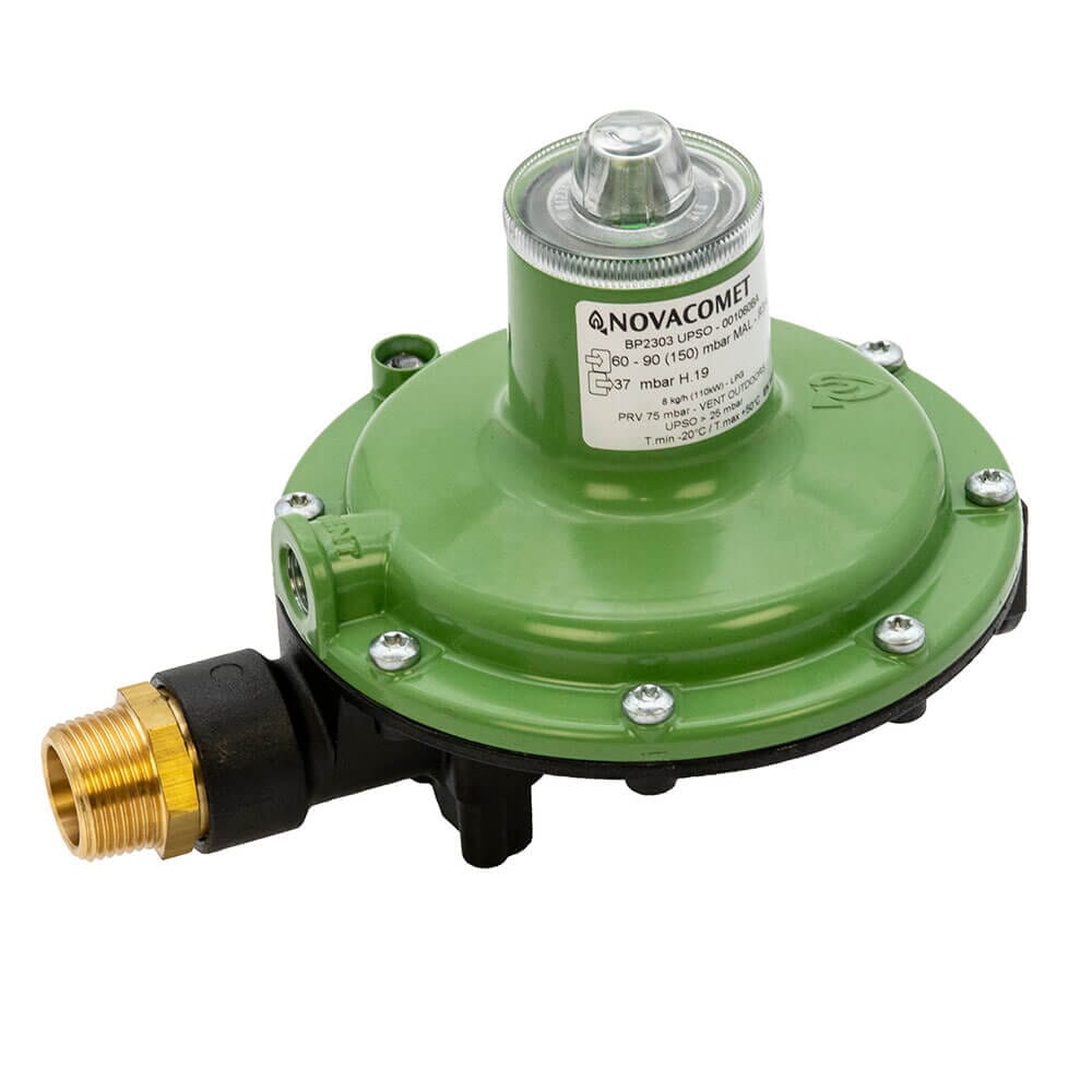 Clesse BP2303 37mbar 3rd Stage Propane Gas Regulator with UPSO - 8kg/h, 1060BA