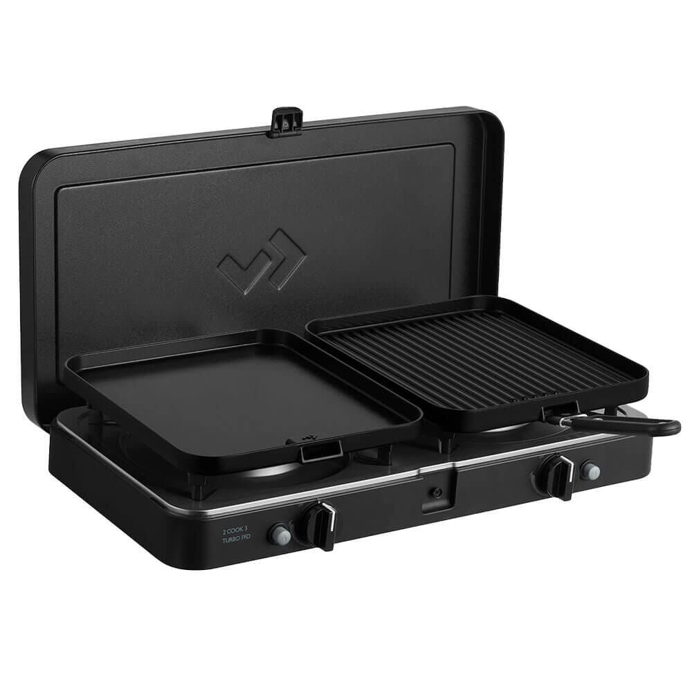 Cadac 2 Cook Turbo FFD Deluxe QR Gas Stove, 203F2C-20-QR-UK