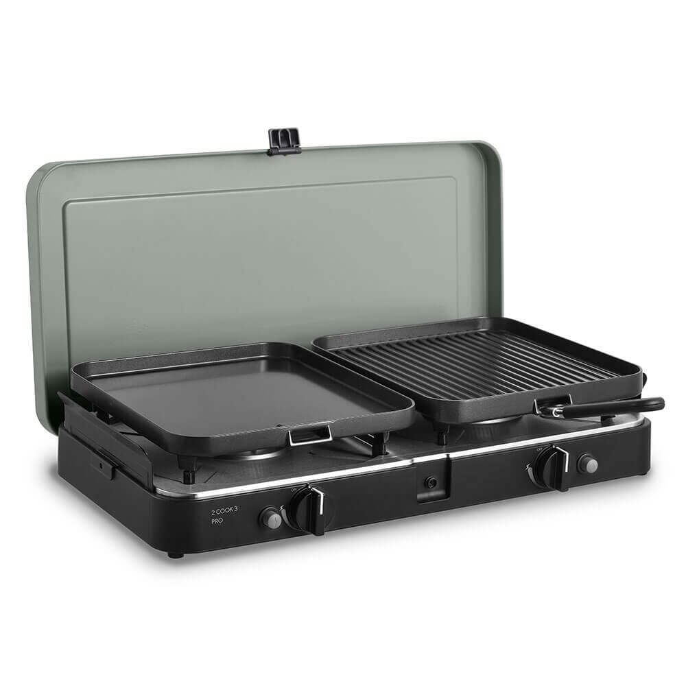 Cadac 2 Cook 3 Pro Deluxe QR Gas Stove, 203P1-20-QR-EU