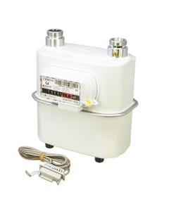 G4 Gas Meter with Pulse Plug & Lead - 152mm Centres, U6 Replacement