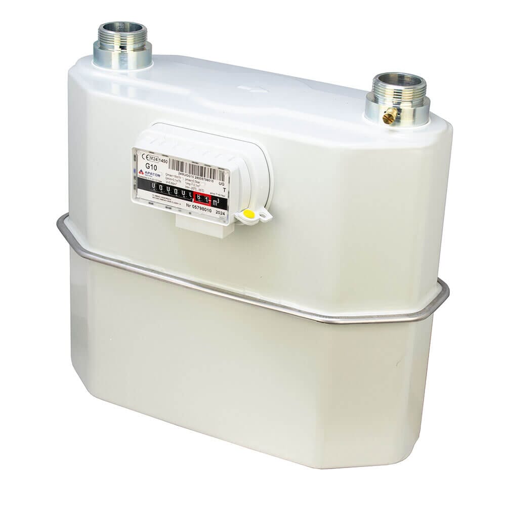 G10 Diaphragm Gas Meter 16m³/h - 280mm Centres, 2209