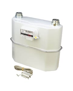 G10P Diaphragm Gas Meter with Pulse Plug & Lead - 280mm Centres, 2210