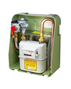 Medium Pressure LPG Caravan Gas Meter Box Assembly, 2216