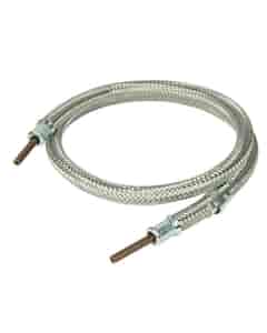1/4" x 1/4" Standpipe LPG High-Pressure Steel Overbraid Gas Hose Assembly, 2253