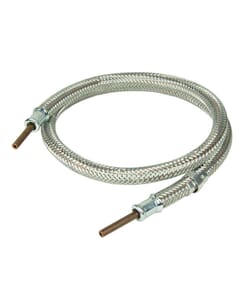 1/4" x 1/4" Standpipe LPG High-Pressure Steel Overbraid Gas Hose Assembly, 2253