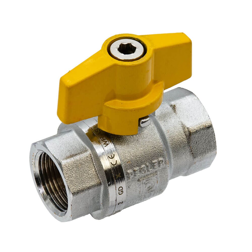 Pegler PB700T 3/4" BSP FM Full Bore Gas Butterfly Ball Valve, 231004