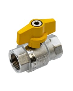 Pegler PB700T 3/4" BSP FM Full Bore Gas Butterfly Ball Valve, 231004