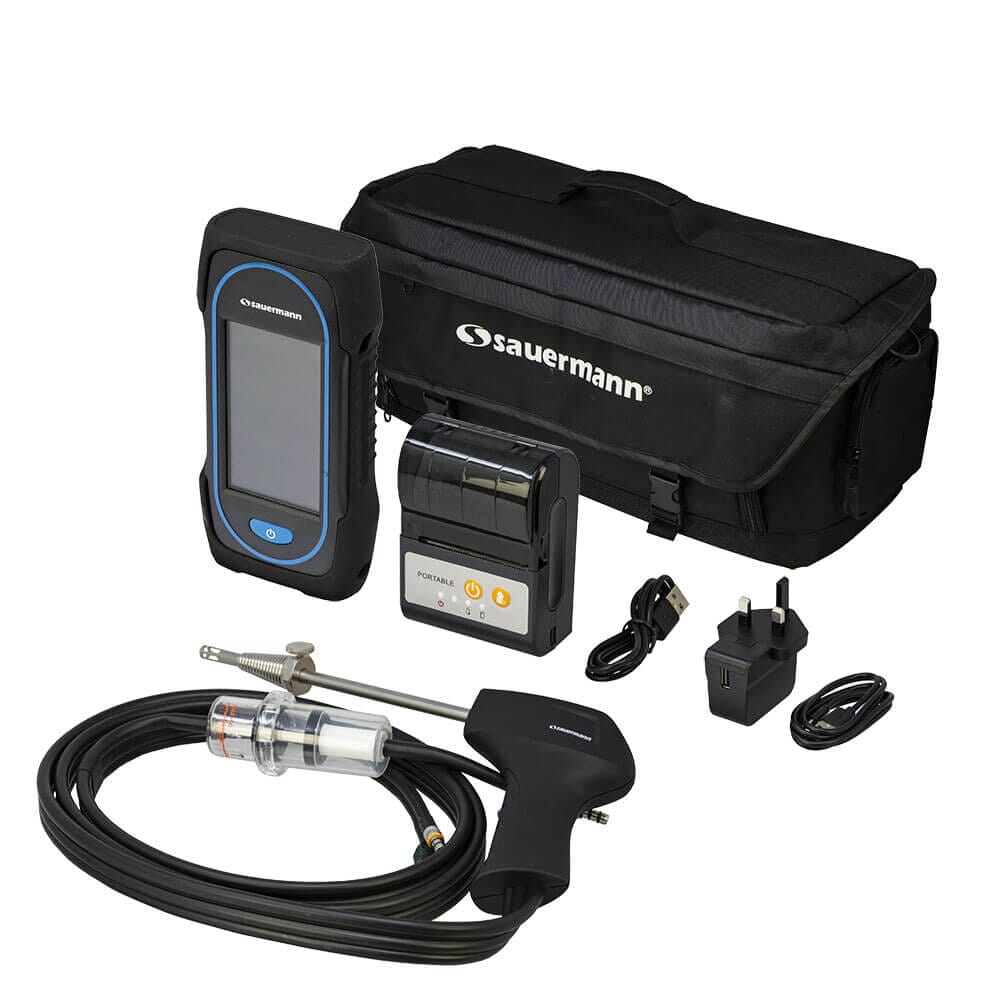 Sauermann Si-CA 130 Combustion Flue Gas Analyser - Printer Kit, 27507