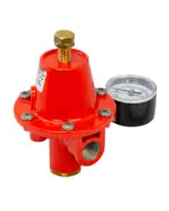 Clesse AP40 Propane High Pressure Regulator with Gauge - 40-60kg/hr, 002810AC