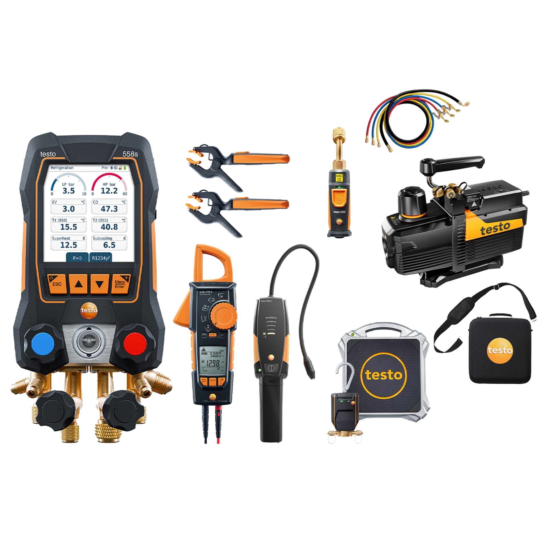 Testo 558s Ultimate Refrigeration Kit