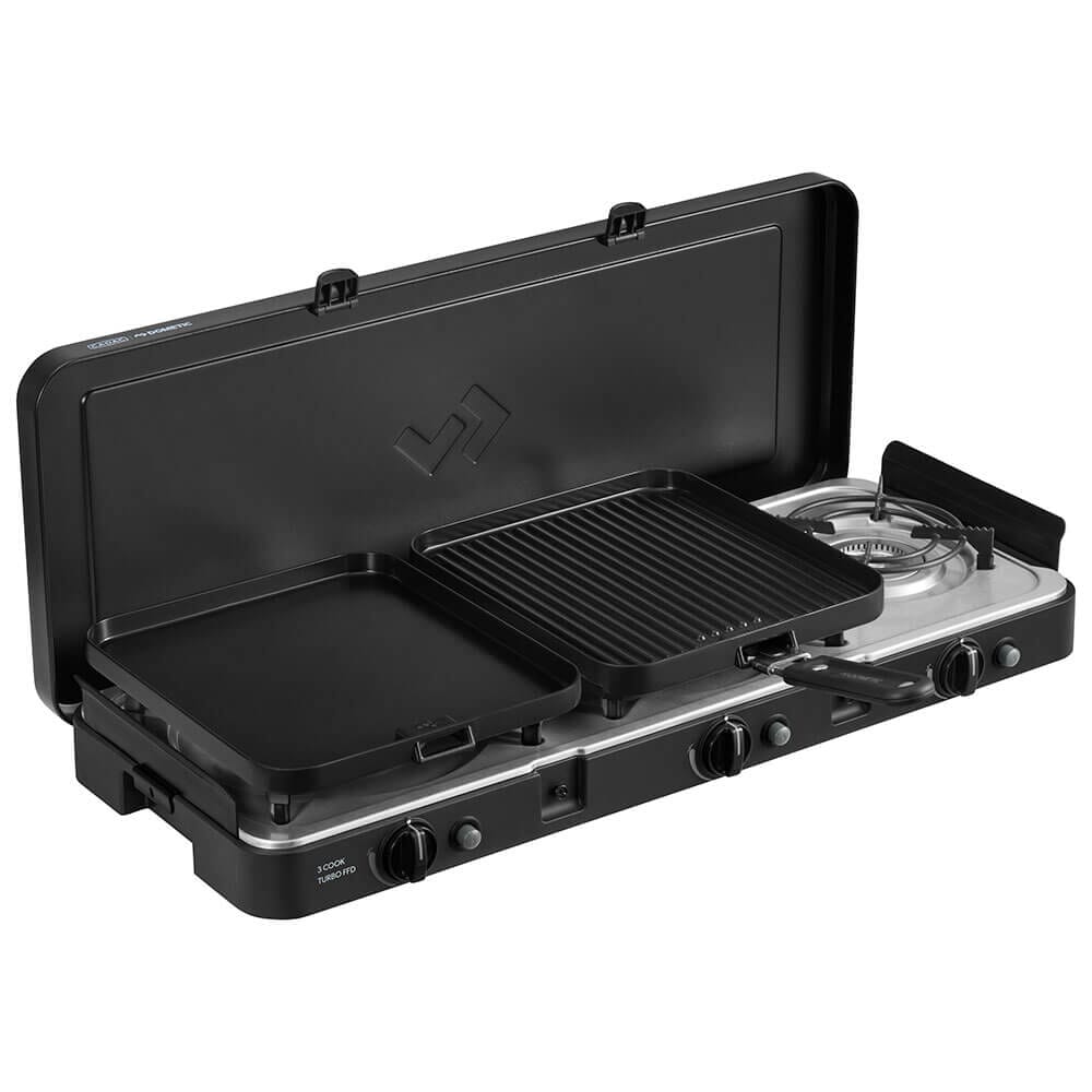 Cadac 3 Cook Turbo FFD Deluxe QR Gas Stove, 303FC-20-QR-UK