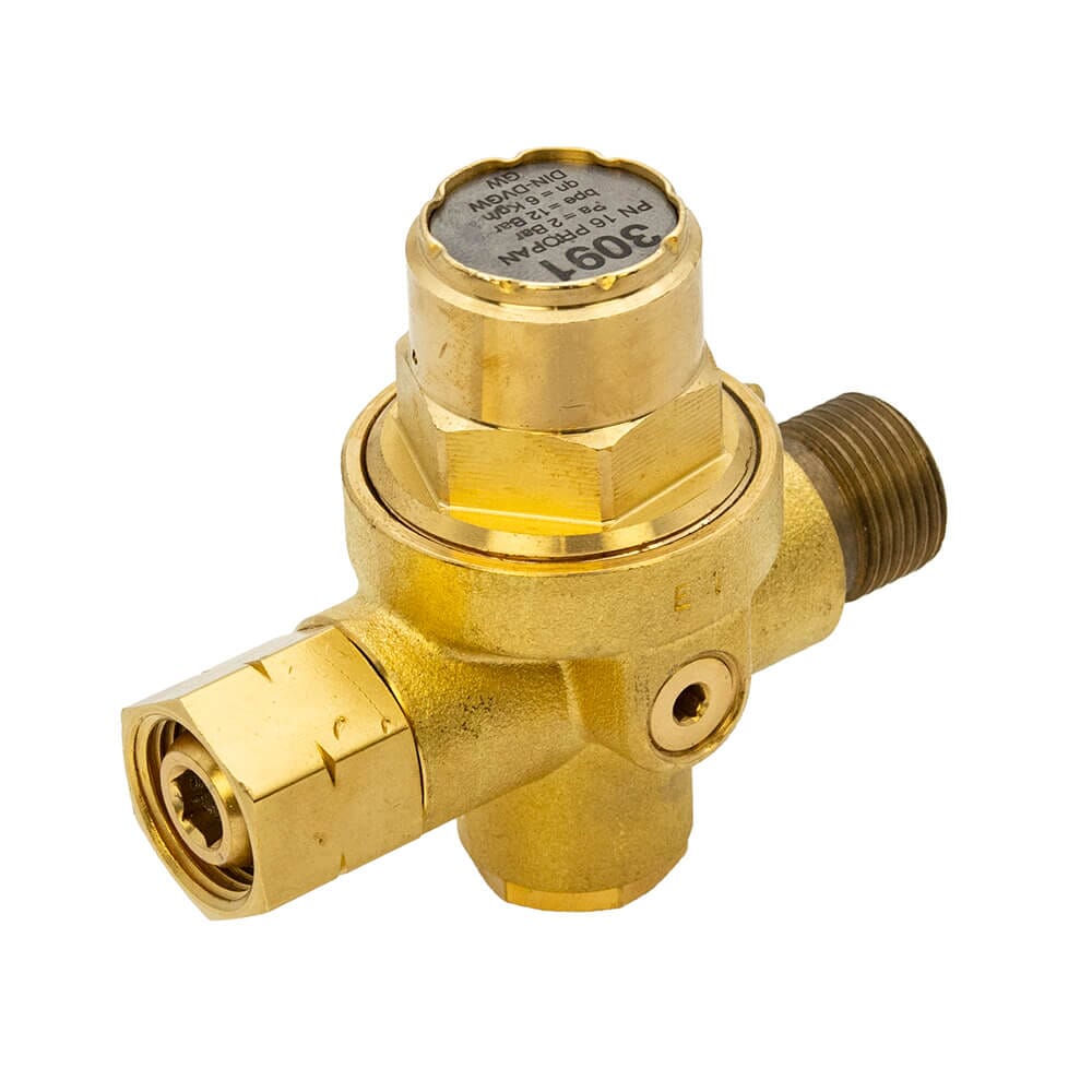 Sievert 309122 High Pressure Propane Gas Regulator - 2 Bar Fixed, 309122