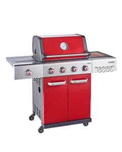 Outback Jupiter Red 4 Burner Gas BBQ, 370764