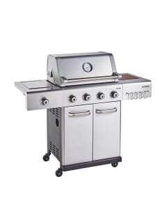 Outback Jupiter 4 Burner Hybrid Stainless Steel Gas BBQ, 370767