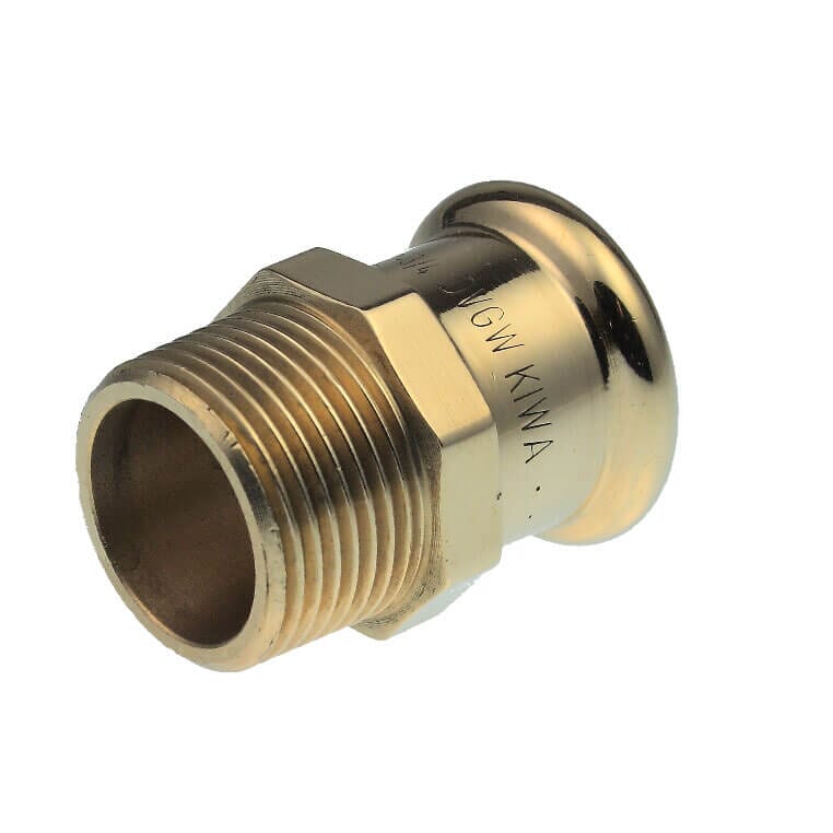 Pegler Yorkshire VSH Xpress Water Male Coupling - 42mm x 1 1/2" Bsp M