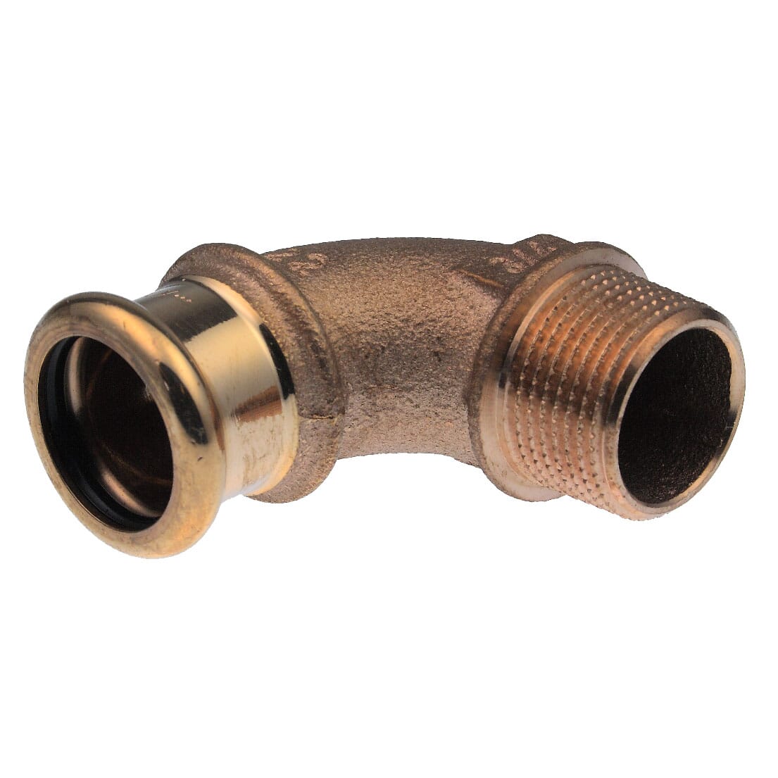 Pegler Yorkshire VSH Xpress Water Male Iron Elbow - 15mm x 3/8" Bsp Male, 38339