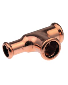 Pegler Yorkshire VSH Xpress Water Tee One End & Branch Reduced - 42 x 35 x 35mm, 38546