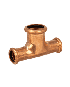 Pegler Yorkshire VSH Xpress Water Tee Two Ends Reduced - 15 x 15 x 22mm