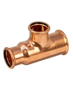 Pegler Yorkshire VSH Xpress Water Tee - 42 x 42 x 54mm (Reduced End & Branch), 38566