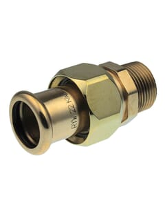 Pegler Yorkshire VSH Xpress Water Union Connector - 15mm x 3/4" Bsp M, 38809