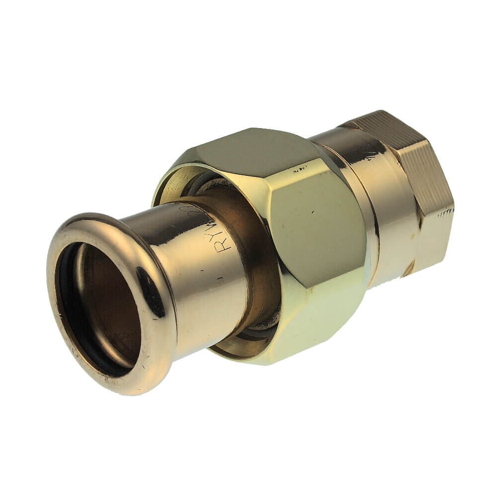 Pegler Yorkshire VSH Xpress Water Union Connector - 28mm x 3/4" Bsp FM, 38827