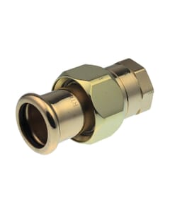 Pegler Yorkshire VSH Xpress Water Union Connector - 28mm x 3/4" Bsp FM, 38827
