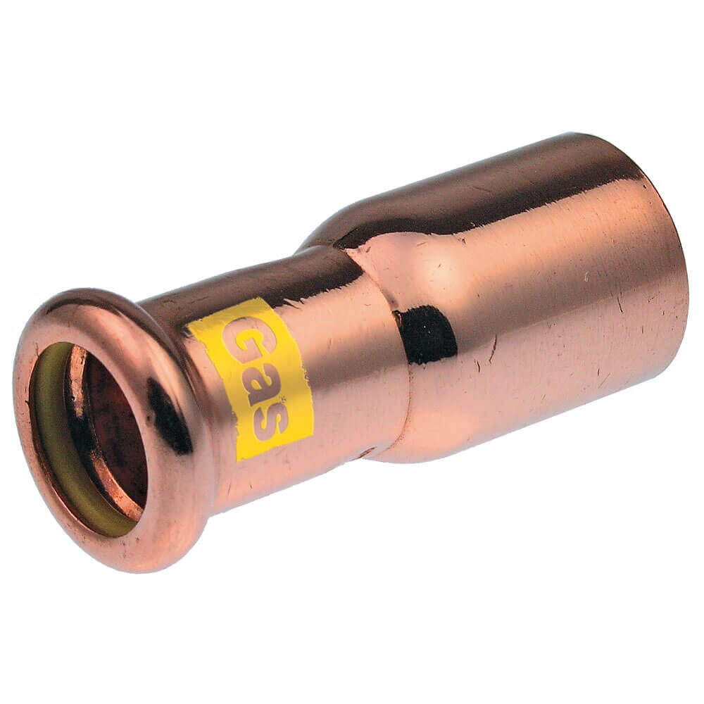 egler Yorkshire VSH Xpress Gas Fitting Reducer - 35 x 28mm, 39754