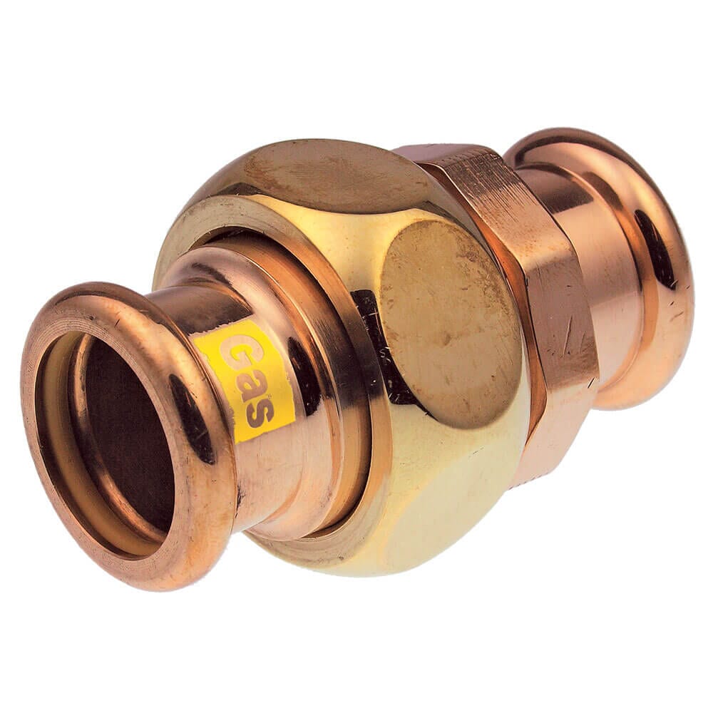 Pegler Yorkshire VSH Xpress Gas Union Coupling - 22mm, 39771