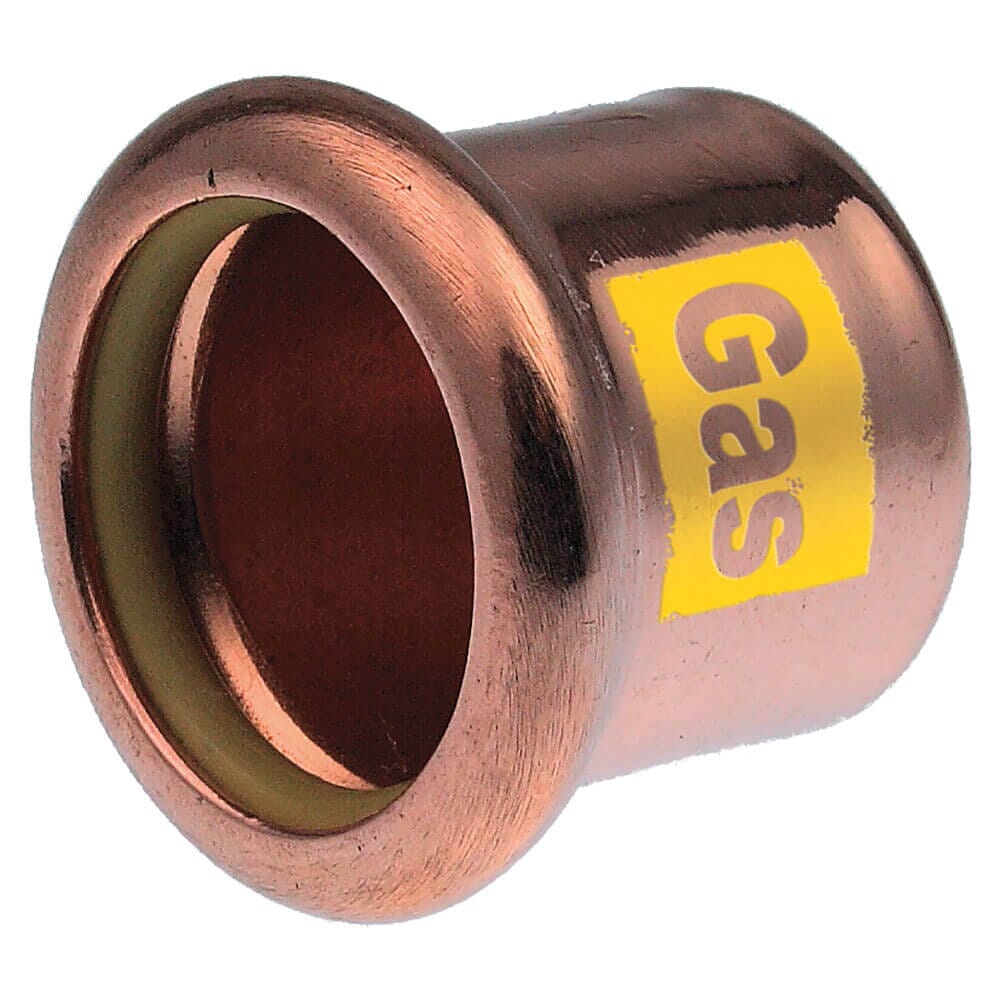 Pegler Yorkshire VSH Xpress Gas Stop End - 42mm, 39884