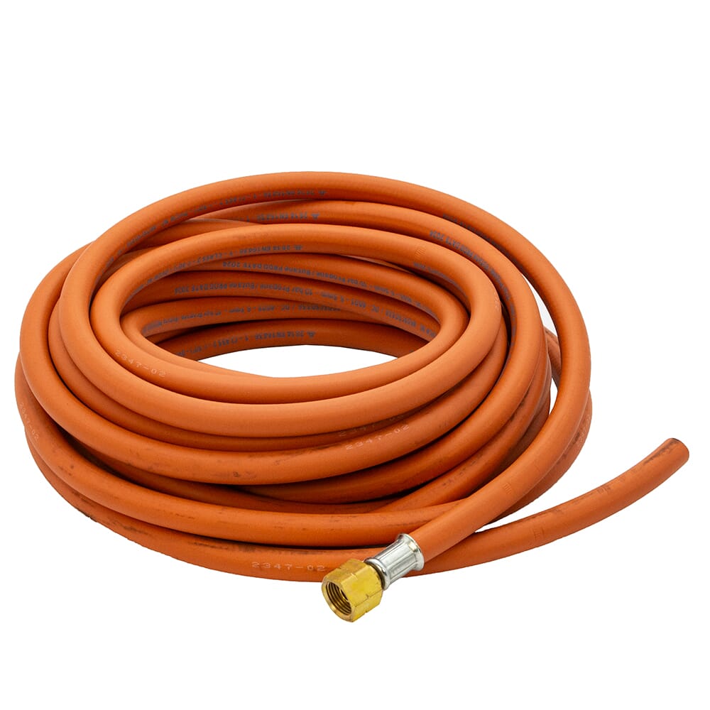 LPG Gas Blow Torch Hose Assembly, 10m - 3/8” LH BSP FM x 6.3mm Hose, 41070