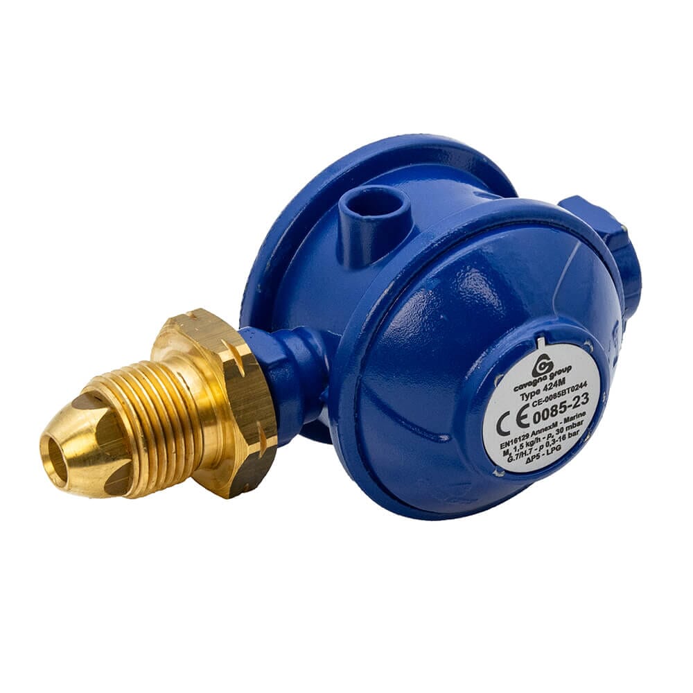Cavagna Marine Double Stage Propane Gas Regulator BS EN 16129 Annex M, 42.490.1098