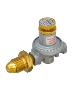 HGP High Pressure Adjustable Propane Gas Regulator - 0.5 to 4 Bar