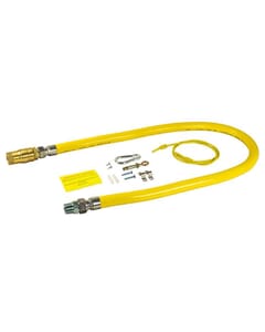 Connect2Gas QR 3/4" x 1500mm Braided Gas Catering Hose, 75C2G150