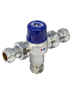 15mm Pegler Prestex PEG402 Thermostatic Mixing Valve - TMV