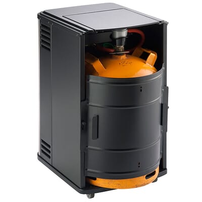 Calor Gas Manhattan Portable Gas Heater with Real Flame