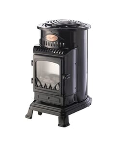 Calor Gas 3kW Gloss Black Provence Portable Gas Heater, 600419