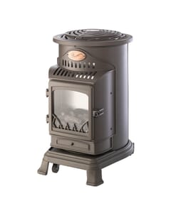 Calor Gas 3kW Honey Glow Brown Provence Portable Gas Heater, 600465