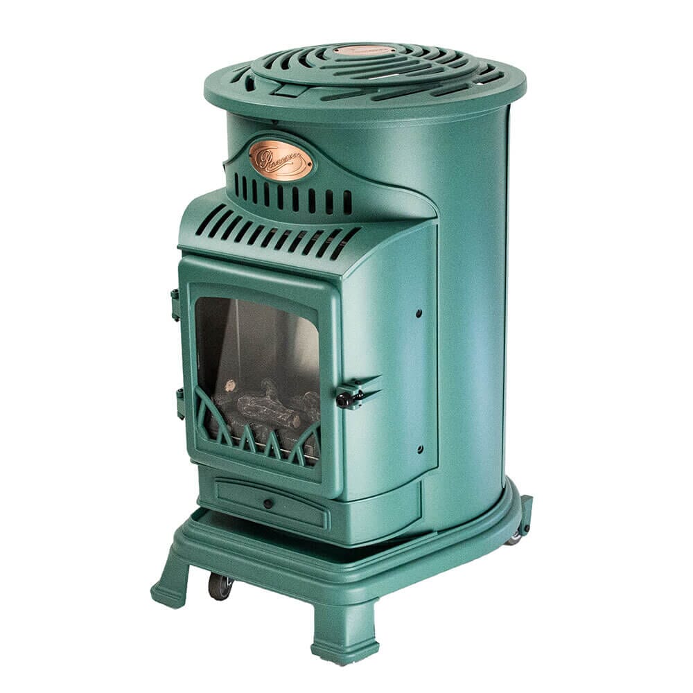 Calor Gas 3kW Autumn Green Provence Portable Gas Heater, 600487