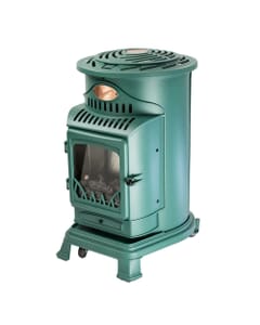 Calor Gas 3kW Autumn Green Provence Portable Gas Heater, 600487