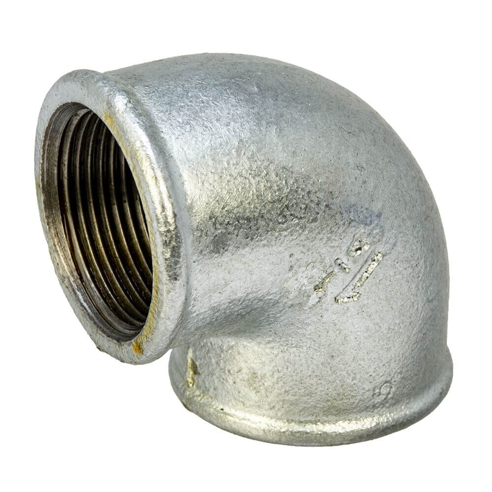 Galvanised Iron 90° Elbow – 1.1/4" Female x Female, 6005