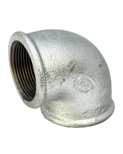 Galvanised Iron 90° Elbow – 1.1/2" Female x Female, 6006
