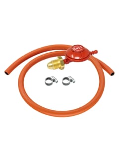 Calor 37mbar Propane Screw-On Regulator Kit – 1m Hose & Clips 601229KIT1
