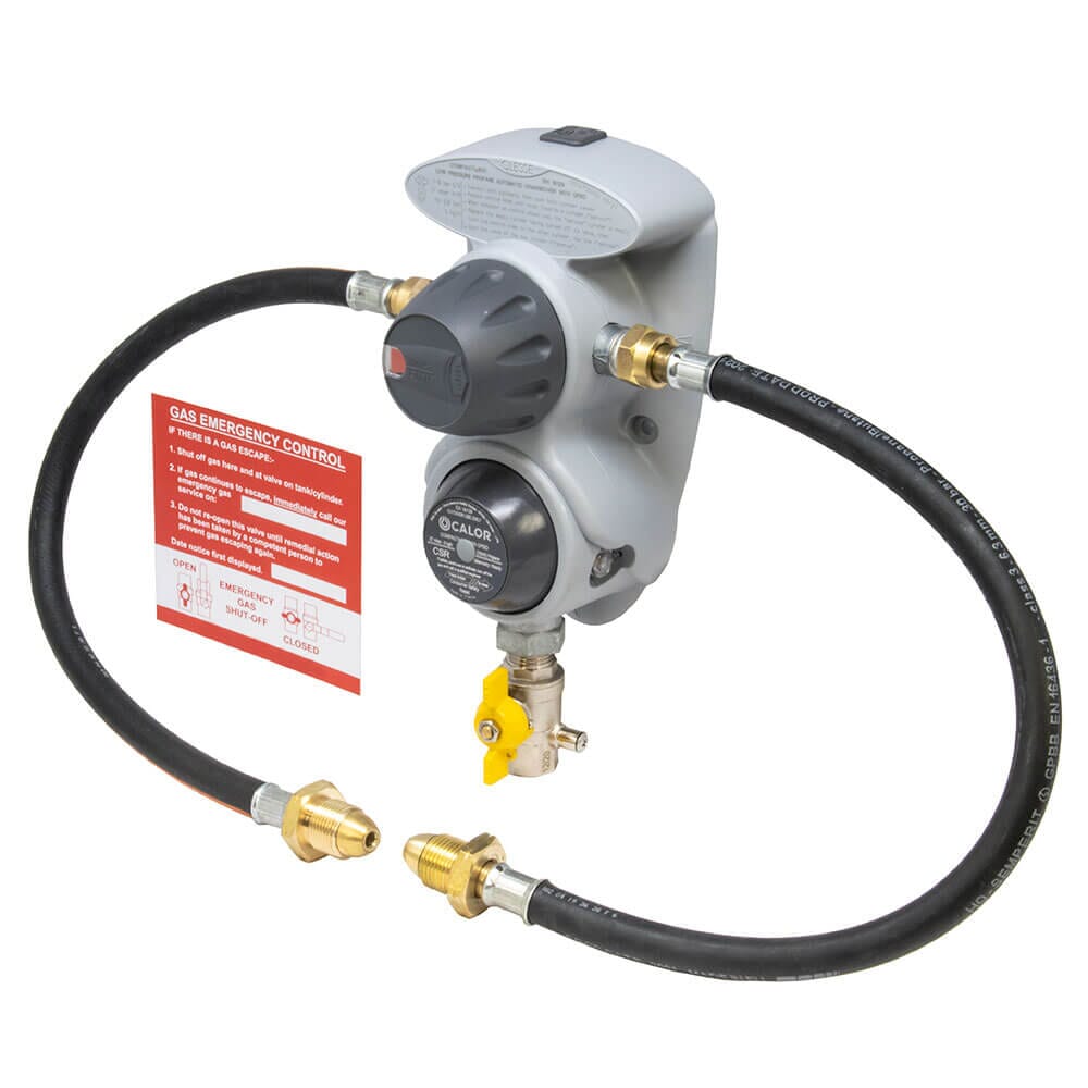 Calor TR800 Auto Changeover Propane Regulator Kit with OPSO, 601295