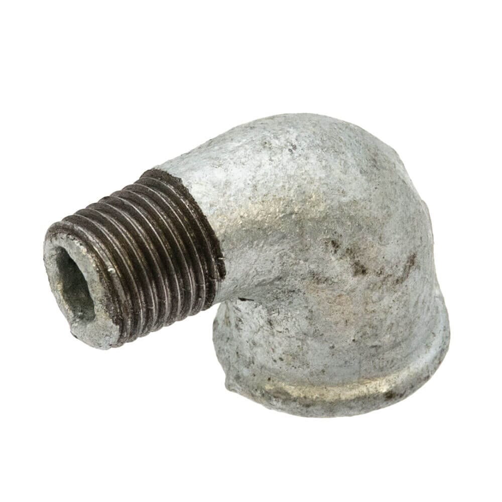 Galvanised Iron 90° Elbow – 1/4" Male x Female